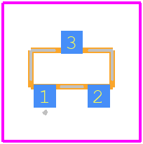 LT1460HCS3-2.5#TRPBF - Analog Devices PCB footprint - Other - Other - S3 Package 3-Lead Plastic SOT-23