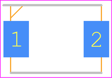 1.5SMC33A-Q - Bourns PCB footprint - Diodes Moulded - Diodes Moulded - SMC (DO-214AB)