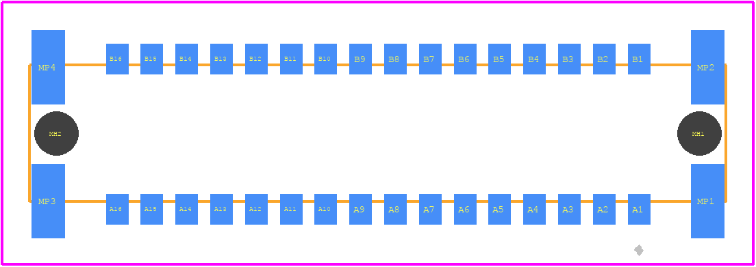 254538 - TE Connectivity PCB footprint - Other - Other - 254538