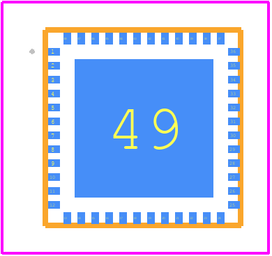 ESP32-PICO-V3 - Espressif Systems PCB footprint - Other - Other - ESP32-PICO-V3-2