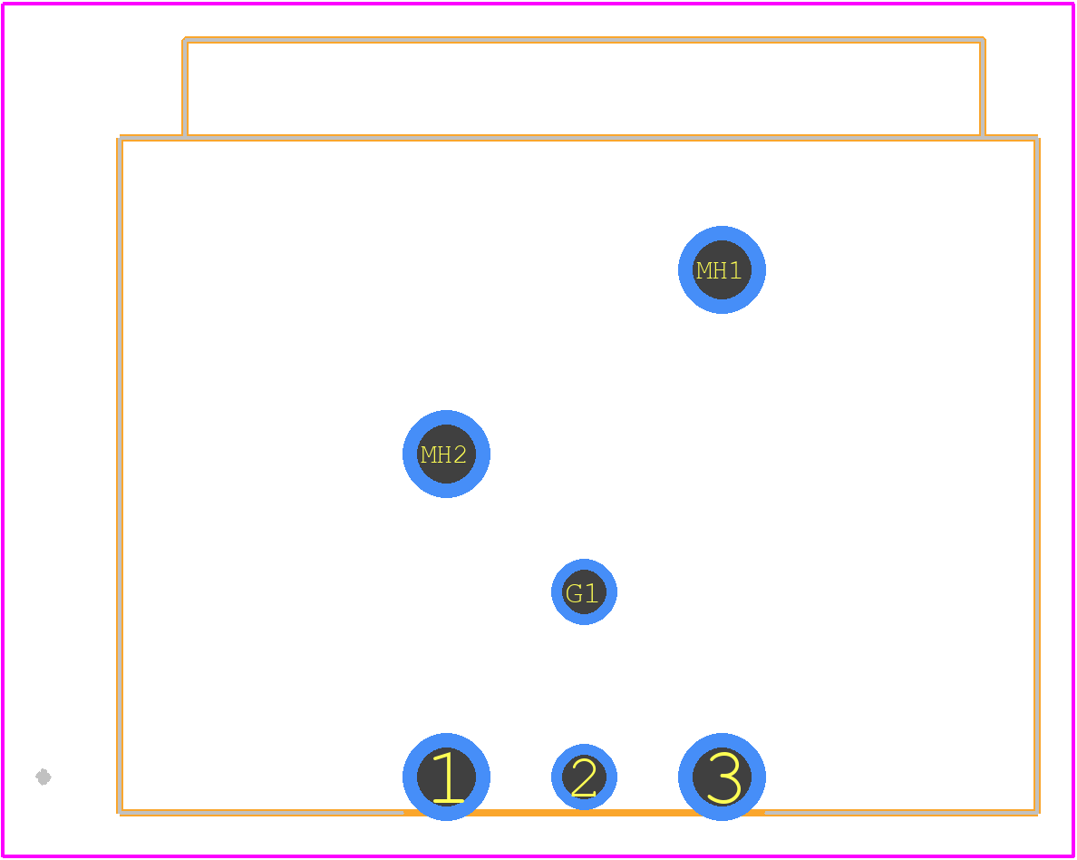 NC3MAH-S - Neutrik PCB footprint - Other - Other - NC3MAH-S-1