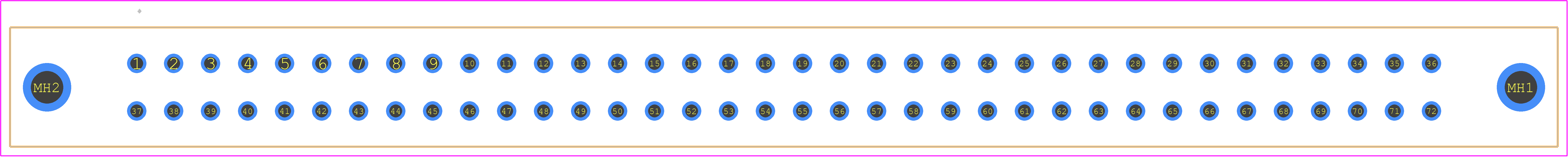 307-072-520-201 - EDAC PCB footprint - Other - Other - 307-072-520-201-1