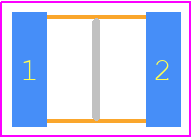 SL1210450 - TECHFUSE PCB footprint - Fuses Chip - Fuses Chip - SL1210450