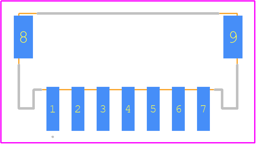 1775469-7 - TE Connectivity PCB footprint - Other - Other - 1775469-7-1