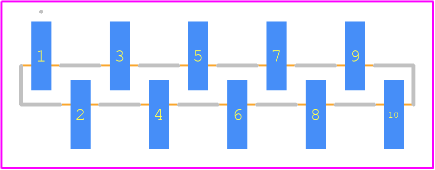 1-2842104-0 - TE Connectivity PCB footprint - Other - Other - 1-2842104-0-1