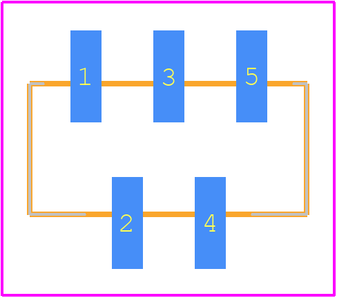 292231-5 - TE Connectivity PCB footprint - Other - Other - 292231-5-2