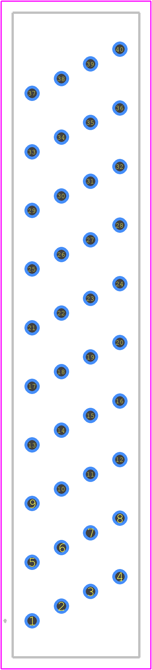 09190409643 - HARTING PCB footprint - Other - Other - 09190409643-3