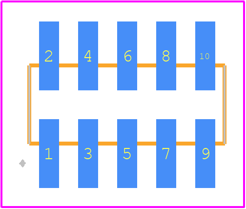 2842144-5 - TE Connectivity PCB footprint - Other - Other - 2842144-5-3