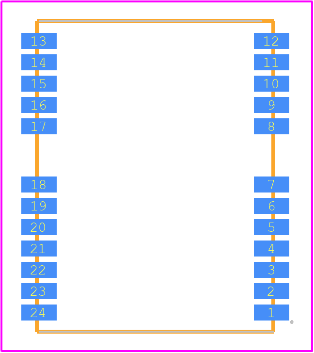 NEO-6M-0-001 - u-blox PCB footprint - Other - Other - NEO-6M