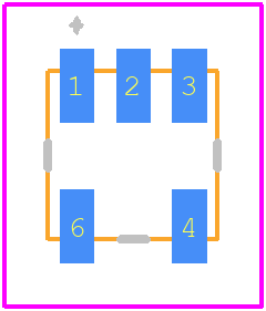 TC4-1WX+ - Mini-Circuits PCB footprint - Other - Other - TC4-1WX+-2