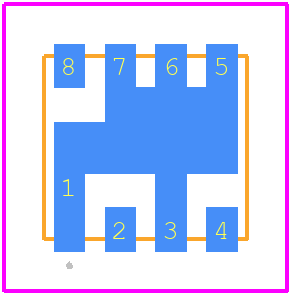 SIM-153MH+ - Mini-Circuits PCB footprint - Other - Other - HV1195_2025