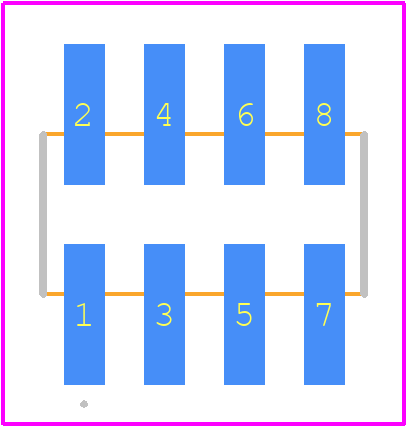 2842142-4 - TE Connectivity PCB footprint - Other - Other - 2842142-4-1