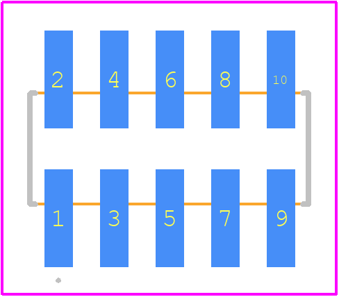 2842142-5 - TE Connectivity PCB footprint - Other - Other - 2842142-5-1