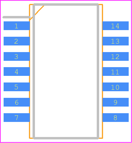 SP370251160XTMA3 - Infineon PCB footprint - Small Outline Packages - Small Outline Packages - SP370251160XTMA3