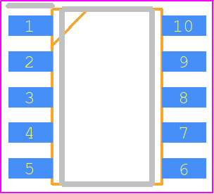 TEA19032BAAT/1J - NXP PCB footprint - Small Outline Packages - Small Outline Packages - SOT1437-1
