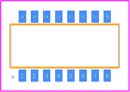 DHN-08-T-V-T/R - Diptronics PCB footprint - Other - Other - DHN-08-T-V-T/R-2