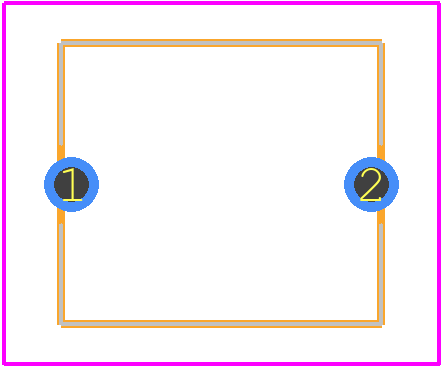 DE6E3KJ152MA3B - Murata Electronics PCB footprint - Other - Other - DE6 D=8mm T=7mm F=7.5mm d=0.6mm