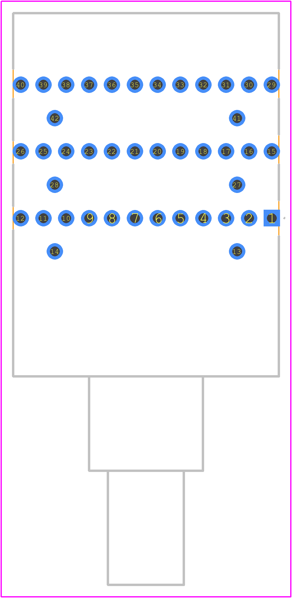 71BDF30-03PAJS - Grayhill PCB footprint - Other - Other - 71BDF30-03PAJS-2
