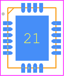 LTC2600IUFD#TRPBF - Analog Devices PCB footprint - Quad Flat No-Lead - Quad Flat No-Lead - LFCSP:LEADFRM CHIP SCALE	_2023