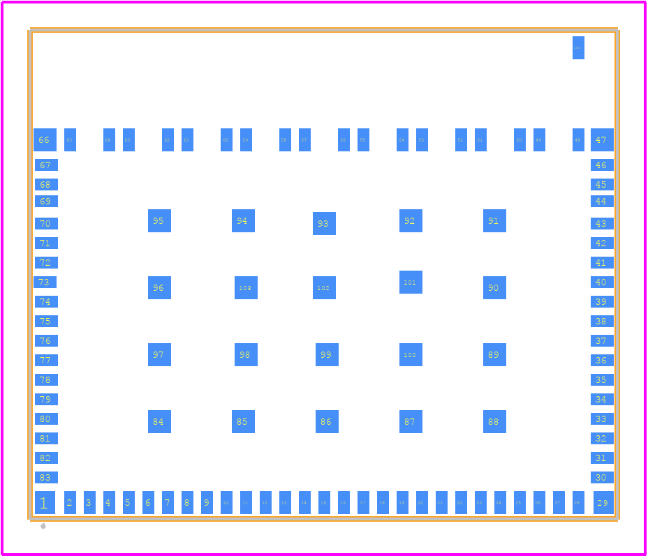 LBEE5ZZ1MD-011 - Murata Electronics PCB footprint - Other - Other - LBEE5ZZ1MD-011-5