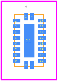 PI3USB302-AZBEX - Diodes Incorporated PCB footprint - Other - Other - PI3USB302-AZBEX-6