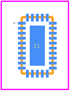 PI3PCIE3242AZLEX - Diodes Incorporated PCB footprint - Other - Other - PI3PCIE3242AZLEX-4