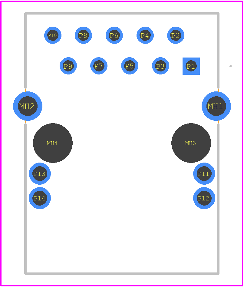 1-2301994-3 - TE Connectivity PCB footprint - Other - Other - 1-2301994-3-2