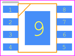 CN3153 - Consonance PCB footprint - Small Outline Packages - Small Outline Packages - CN3083