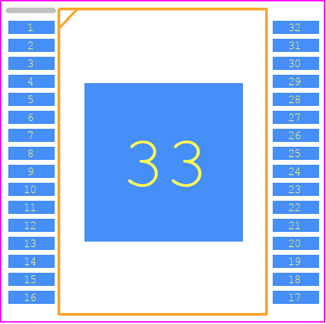 MC33978AEK - NXP PCB footprint - Small Outline Packages - Small Outline Packages - SOICW-EP 32