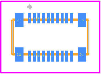 AXT520124A - Panasonic PCB footprint - Other - Other - AXT520124