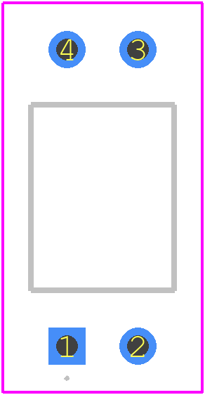 SFH620A-3X016 - Vishay PCB footprint - Other - Other - DIP-4, 400 mil, option 6_2026-2.2