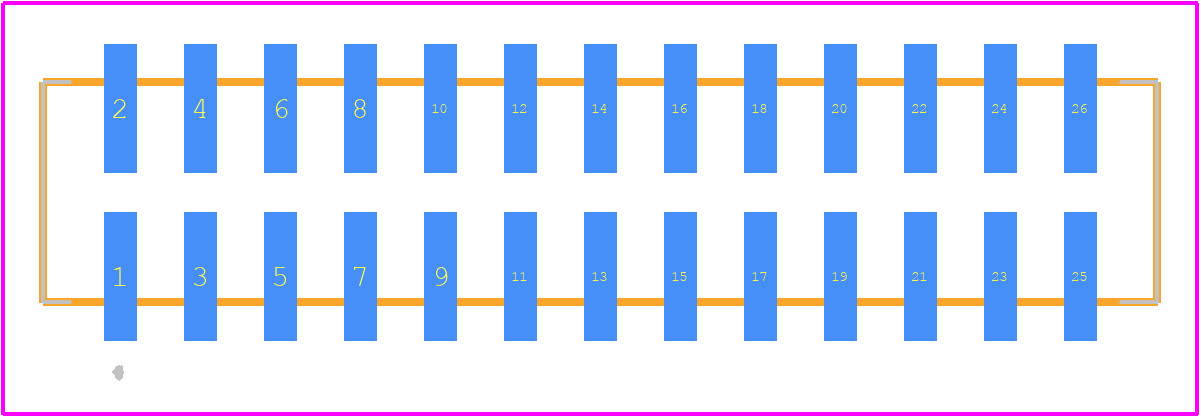 832-V3-026-32-002101 - Preci-Dip PCB footprint - Other - Other - 832-V3-026-32-002101-3