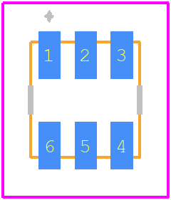TCP-2-10+ - Mini-Circuits PCB footprint - Other - Other -  DB714_2021