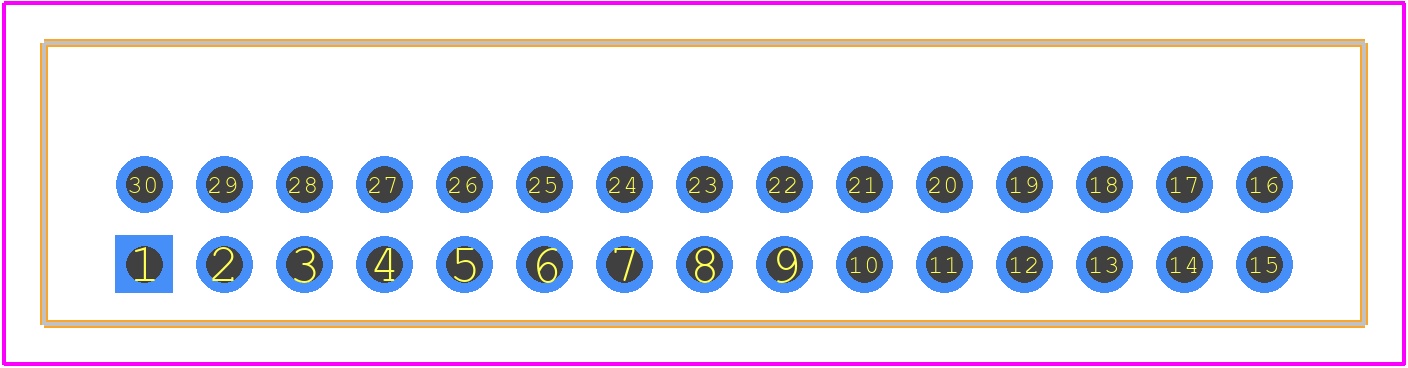 RM05-8A-S - Meder PCB footprint - Other - Other - RM05-8A-S