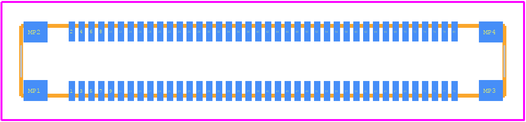 8-5353164-6 - TE Connectivity PCB footprint - Other - Other - 8-5353164-6-2