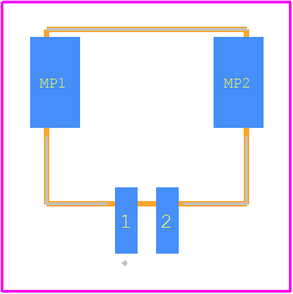 213225-0211 - Molex PCB footprint - Other - Other - 213225-0211-1
