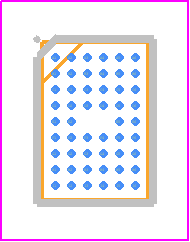 STWLC33JR - STMicroelectronics PCB footprint - Other - Other - FLCS52-1