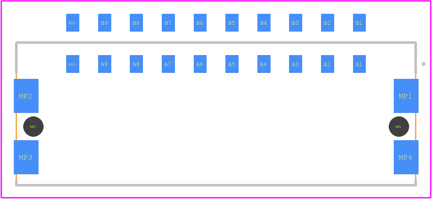 374318 - TE Connectivity PCB footprint - Other - Other - 374318