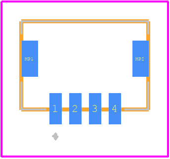 T1M-04-F-SV-L - SAMTEC PCB footprint - Other - Other - T1M-04-F-SV-L-3