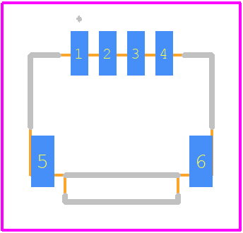 T1M-04-F-SH-L-K - SAMTEC PCB footprint - Other - Other - T1M-04-F-SH-L-K-1
