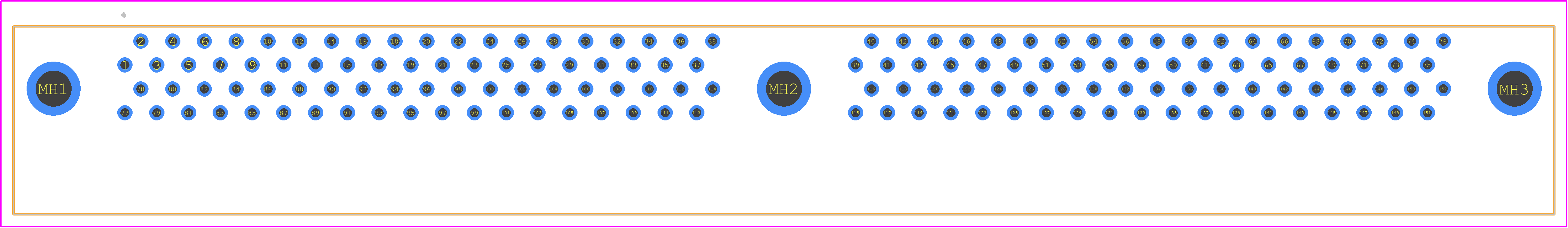 534688-4 - TE Connectivity PCB footprint - Other - Other - 534688-4-6