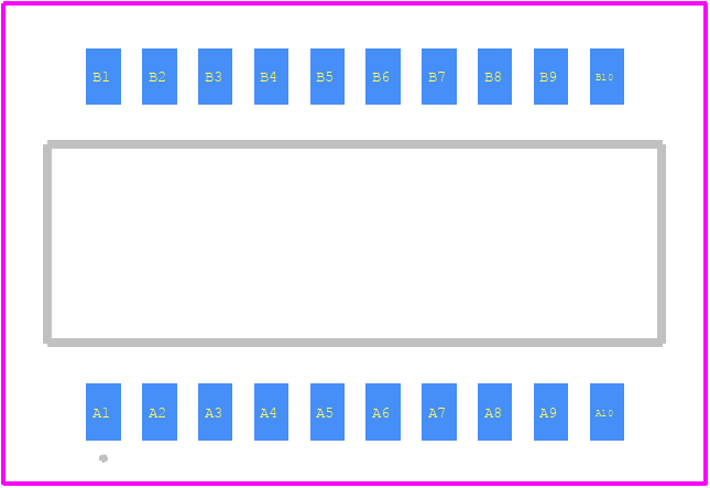 DHNF-10-T-V - Diptronics PCB footprint - Other - Other - DHNF-10-T-V-1