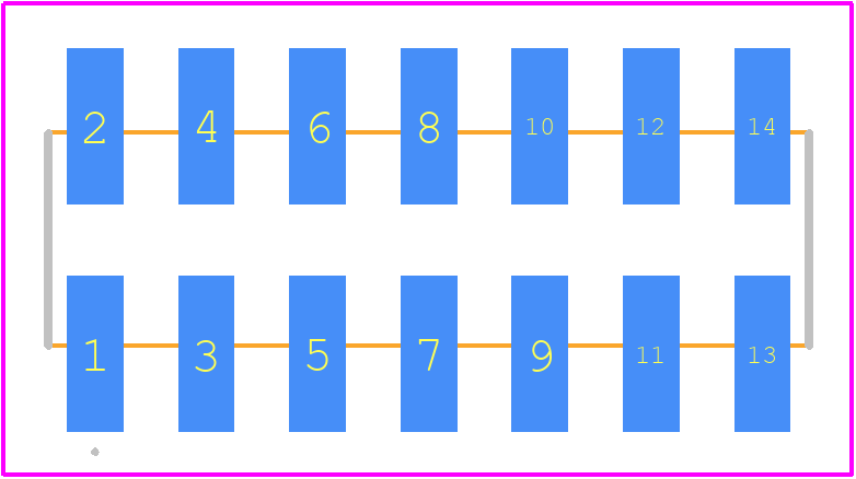 5-146131-6 - TE Connectivity PCB footprint - Other - Other - 5-146131-6-1
