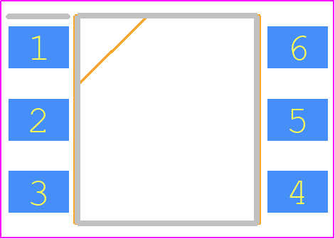 H11D1S - Lite-On PCB footprint - Small Outline Packages - Small Outline Packages - MOC3022S