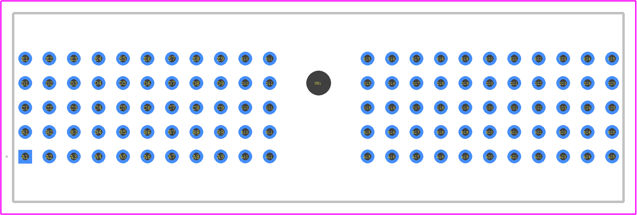 3-100143-0 - TE Connectivity PCB footprint - Other - Other - 3-100143-0-1
