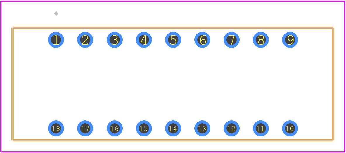 76SB09ST - Grayhill PCB footprint - Other - Other - 76SB09ST-4