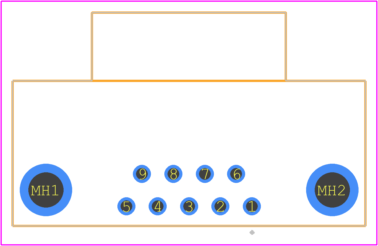 747250-6 - TE Connectivity PCB footprint - Other - Other - 747250-6
