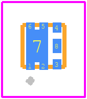 NTLJS5D0N03CTAG - onsemi PCB footprint - Other - Other - NTLJS5D0N03CTAG-2