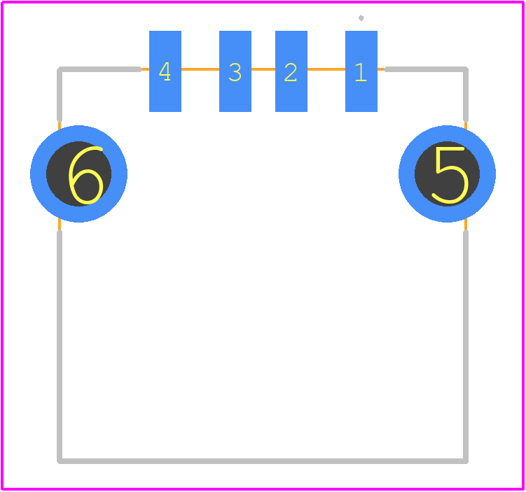 USB-A-S-RA-SMT - Adam Tech PCB footprint - Other - Other - USB-A-S-RA-SMT-2