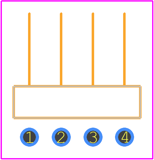 PBC04SBAN - Sullins PCB footprint - Other - Other - PBC04SBAN-2